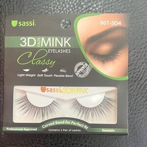 SAS 3D Faux Mink Eyelashes - Black